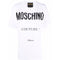 MOSCHINO 221EA07170541 1001 WHITE T-SHIRT FEMALE S