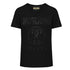 Moschino Double Question Mark Black Monogram Logo T-Shirt 221ZA07040239 1555 - Style Centre Wholesale