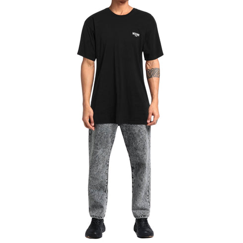 Moschino Swim Logo Black T-Shirt 221ZA072392401555