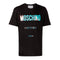 MOSCHINO 222ZRA07319041 1555 BLACK T-SHIRT MALE XS