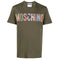 MOSCHINO 222ZRA07329041 1443 GREEN T-SHIRT MALE XS