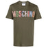 MOSCHINO 222ZRA07329041 1443 GREEN T-SHIRT MALE XS