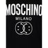 Moschino Bold Double Smiley Logo Black T-Shirt 222ZRJ07119039 1555