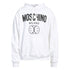 Moschino Milano Double Smiley White Hoodie 222ZRJ17109028 1001 - Style Centre Wholesale
