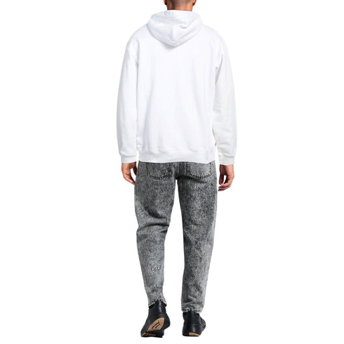 Moschino Milano Double Smiley White Hoodie 222ZRJ17109028 1001 - Style Centre Wholesale