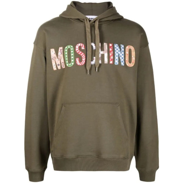 MOSCHINO 222ZRJ17217028 1443 GREEN HOODIE MALE XS