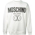 Moschino Double Smiley White Jumper 222ZRJ17269028 1001