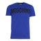 Moschino Bold Logo Branded Blue T-Shirt 222ZZA07019241 1278