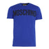 Moschino Bold Logo Branded Blue T-Shirt 222ZZA07019241 1278