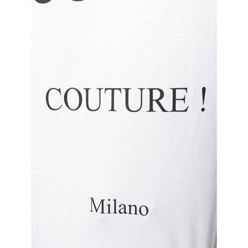 Moschino Couture Milano White T-Shirt 222ZZA07079241 1001