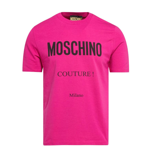Moschino Couture Milano Fuxia T-Shirt 222ZZA07079241 1244