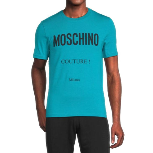 Moschino Couture Milano Green T-Shirt 222ZZA07079241 1366