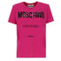 Moschino Couture Gloss Logo Fuxia T-Shirt 222ZZA07219241 1244