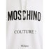 Moschino Couture Milano White Hoodie 222ZZA17069228 1001
