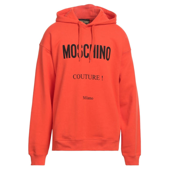 Moschino Couture Milano Orange Hoodie 222ZZA17069228 1041