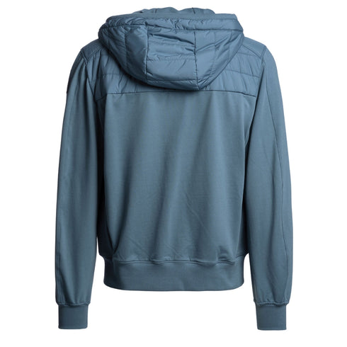 Parajumpers Ivor Marine Blue Zip Up Hooded Jacket
