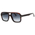Carrera Dark Grey SF Lens Brown Horn Sunglasses One Size