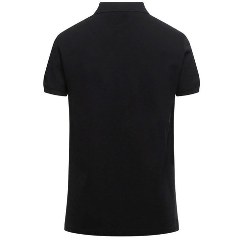 Diesel T Weet Spilt Black Polo Shirt