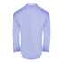 Aquascutum Plain Branded Logo Long Sleeve Royal Blue Shirt S
