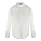 Aquascutum Plain Branded Logo Long Sleeve White Shirt