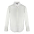 Aquascutum Plain Branded Logo Long Sleeve White Shirt