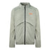 Ea7 Orange Logo On Chest Neutral Grey Jacket - Nova Clothing