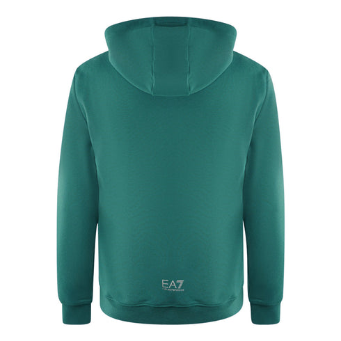 Ea7 Large Brand Logo Mediterranea Hoodie