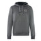 Ea7 Branded Patch Logo Iron Gate Hoodie