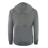 Ea7 Branded Patch Logo Iron Gate Hoodie