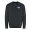Ea7 Branded Patch Logo Black Sweatershirt