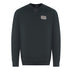 Ea7 Branded Patch Logo Black Sweatershirt