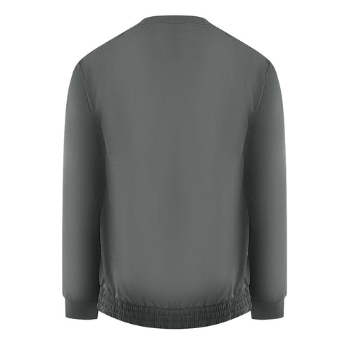 Ea7 Branded Patch Logo Iron Gate Sweatershirt