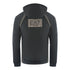 Ea7 Box Logo Black Zip Up Hoodie