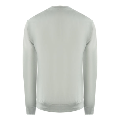 Ea7 Box Logo Oyster Mushroom Sweatshirt