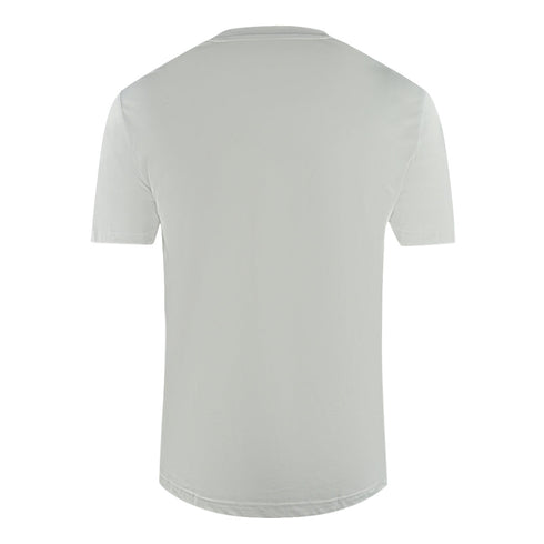 Ea7 Box Logo White T Shirt