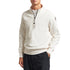 Parajumpers Broad Peak White Half Zip Sweatshirt