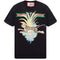 Gucci Flower Tiger Design Regular Fit Black T-Shirt S
