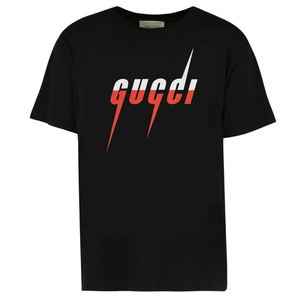 Gucci Blade Logo Oversized Fit Black T Shirt