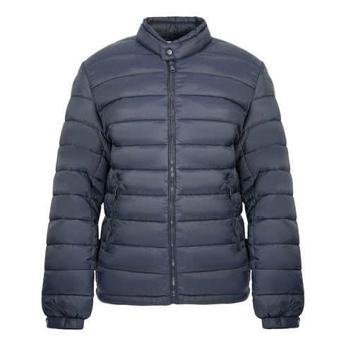 Pierre Balmain Navy Blue Padded Jacket