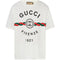 Gucci Firenze 1921 Logo Oversized Fit White T-Shirt S