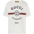 Gucci Firenze 1921 Logo Oversized Fit White T-Shirt S