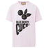 Gucci Blueberry Logo Oversized Fit Pink T Shirt
