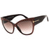Tom Ford Ft0371 50F Dark Brown/Other / Gradient Brown Sunglasses One Size