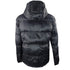 EA7 Plain Black Hooded Jacket