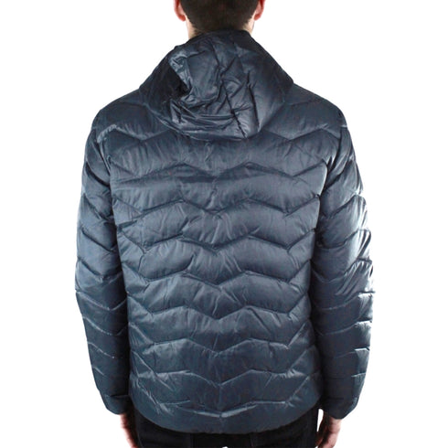 EA7 Dark Blue Full Zip Closure Jacket