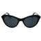 Moschino Love MOL015/S 0807 IR BLACK/GREY Sunglasses One Size
