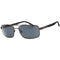 Tommy Hiliger Grey Lens Dark Ruthenium Black Sunglasses One Size