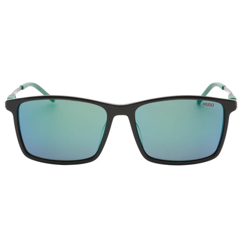 HUGO HG 1099/S 03U5 Z9 GREY GREEN/GREEN MULTILAYER Sunglasses One Size