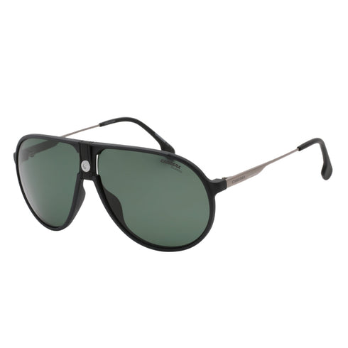 Carrera 1034/S 0003 UC Matte Black / Green Polarized Sunglasses One Size