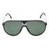 Carrera 1034/S 0003 UC Matte Black / Green Polarized Sunglasses One Size